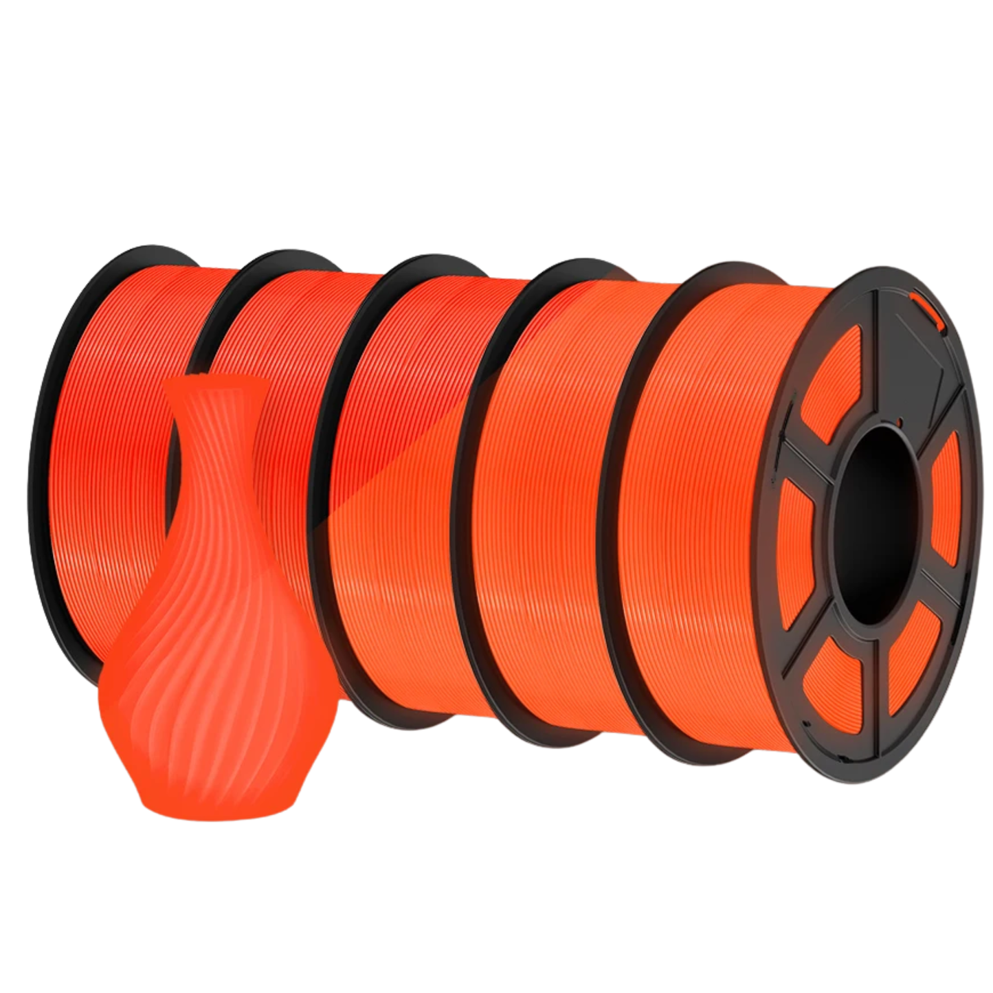 Red Glow-in-the-Dark PLA 3D Printer Filament 1.1kg
