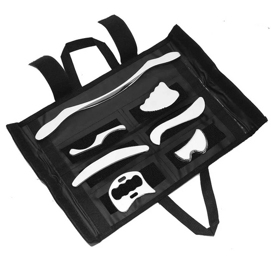 7-Piece Stainless Steel Gua Sha Scraping Massage Set