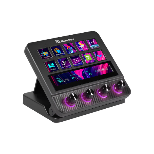 Stream Deck Controller 10 LCD Keys Black