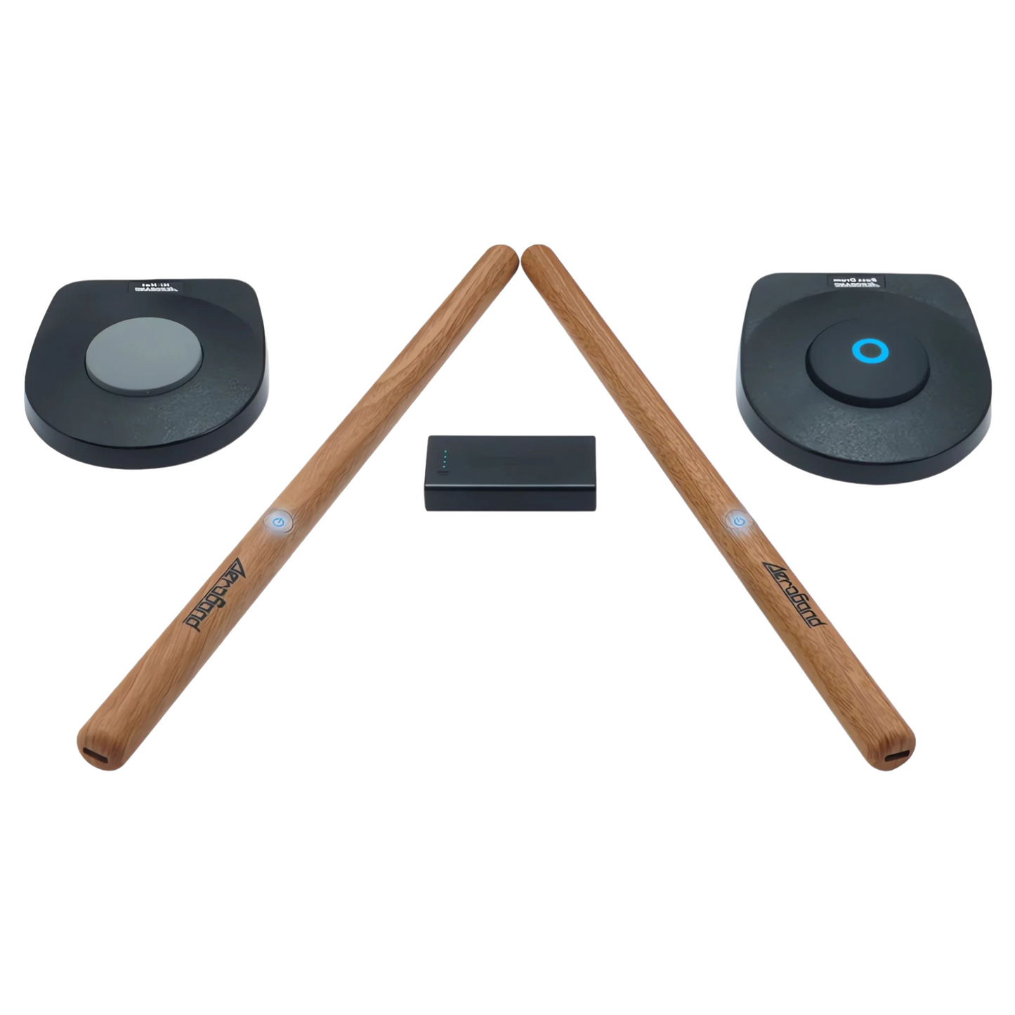 Wireless Electronic Air Drum Set with Foot Pedals