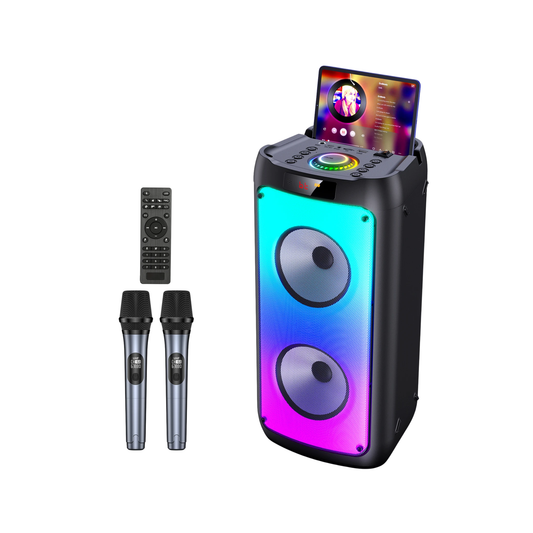 Wireless Home Karaoke Party Speaker with LED Lights