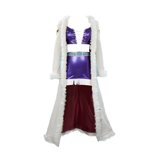 Womens Anime Robin Cosplay Costume Set with Coat and Hat