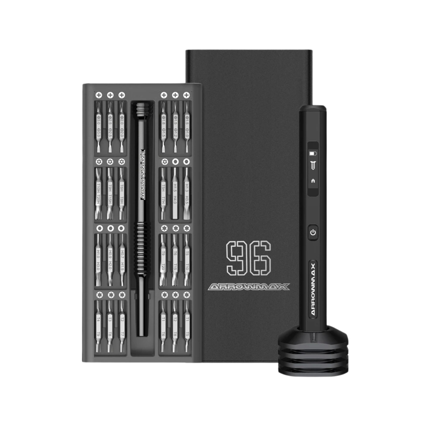 SES Pro Plus Black Precision Screwdriver with Sensory Control