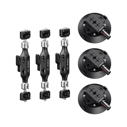 Vehicle-Mount 3-Arm Suction Cup Camera Bracket