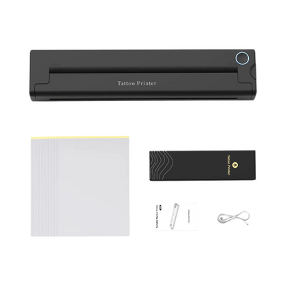 Wireless A4 Tattoo and Document Printer with 50 Papers