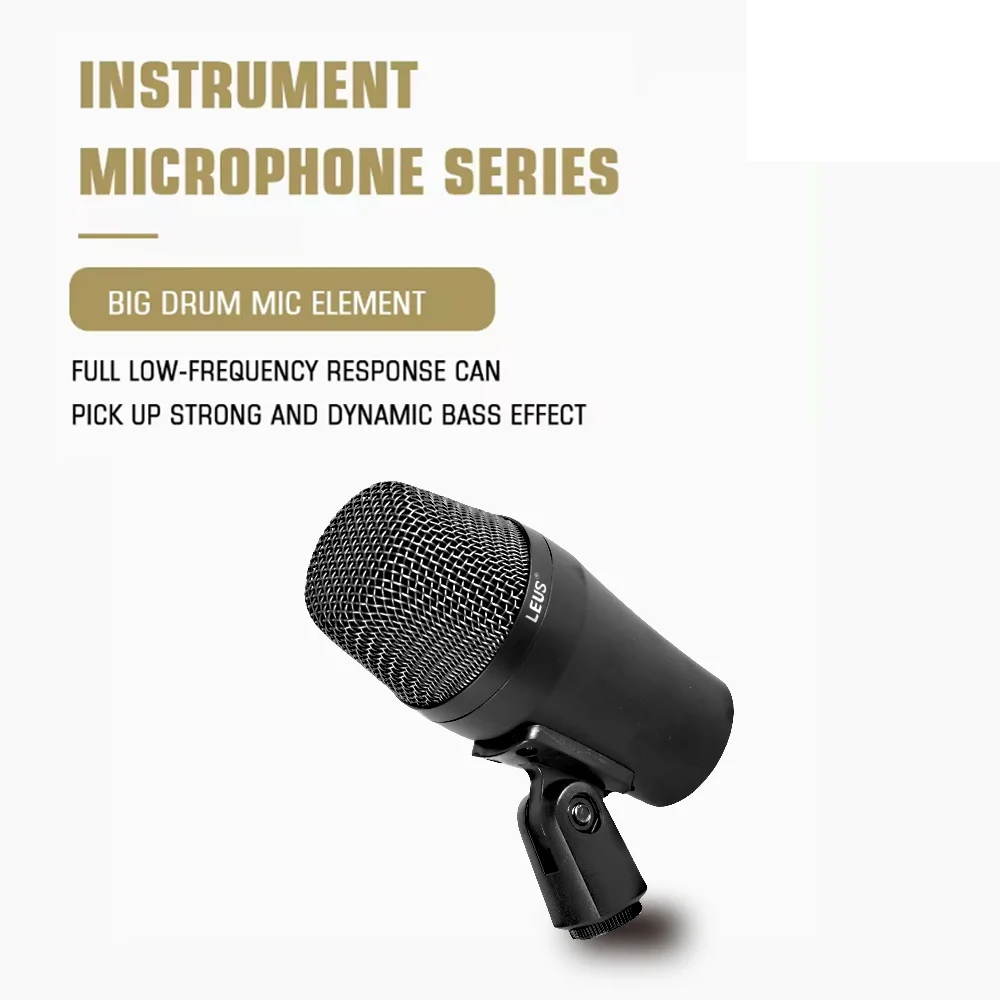 Dynamic Drum Mic Kit 7 Piece for Bass and Snare