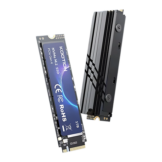 2TB NVMe M2 SSD PCIe 4.0 with 7400Mbps Speed