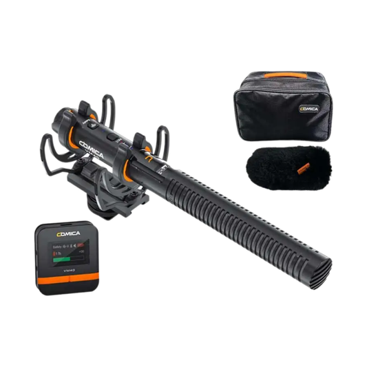 Professional Wireless Shotgun Microphone for Filmmaking