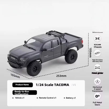 4WD Off-Road RC Pickup Truck Grey RTR