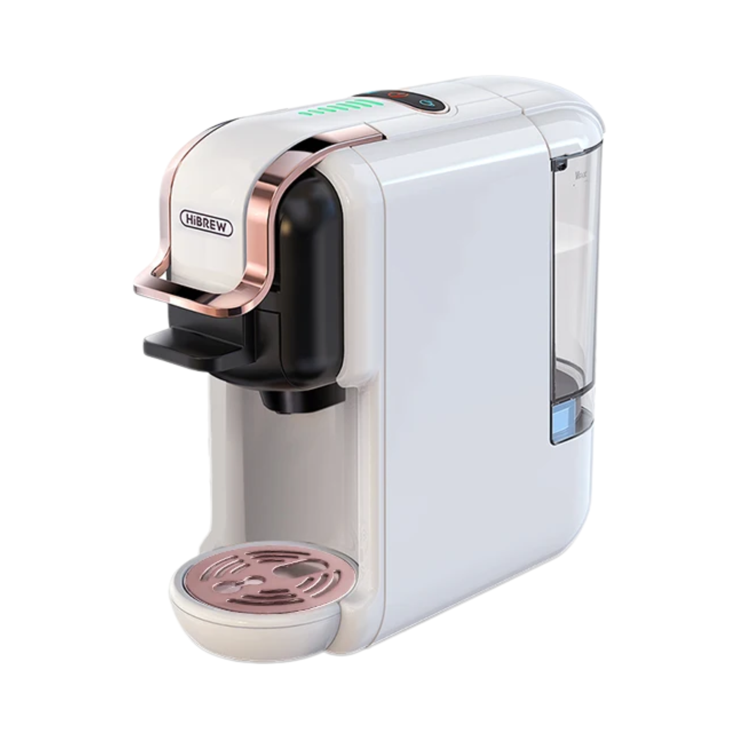 Multi-Pod Espresso Machine Hot and Cold White