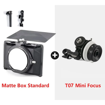 Mini Camera Matte Box 4×5.65 with Lens Hood