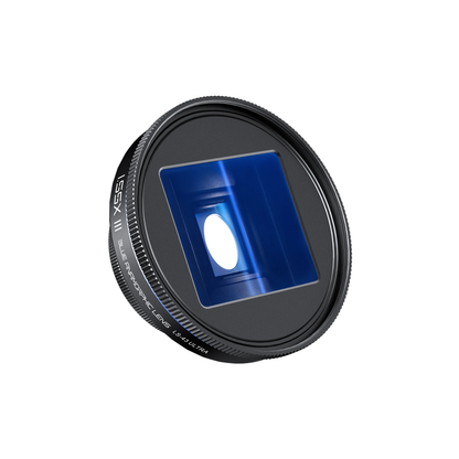 1.55x Blue Anamorphic Phone Lens with 17mm Clip