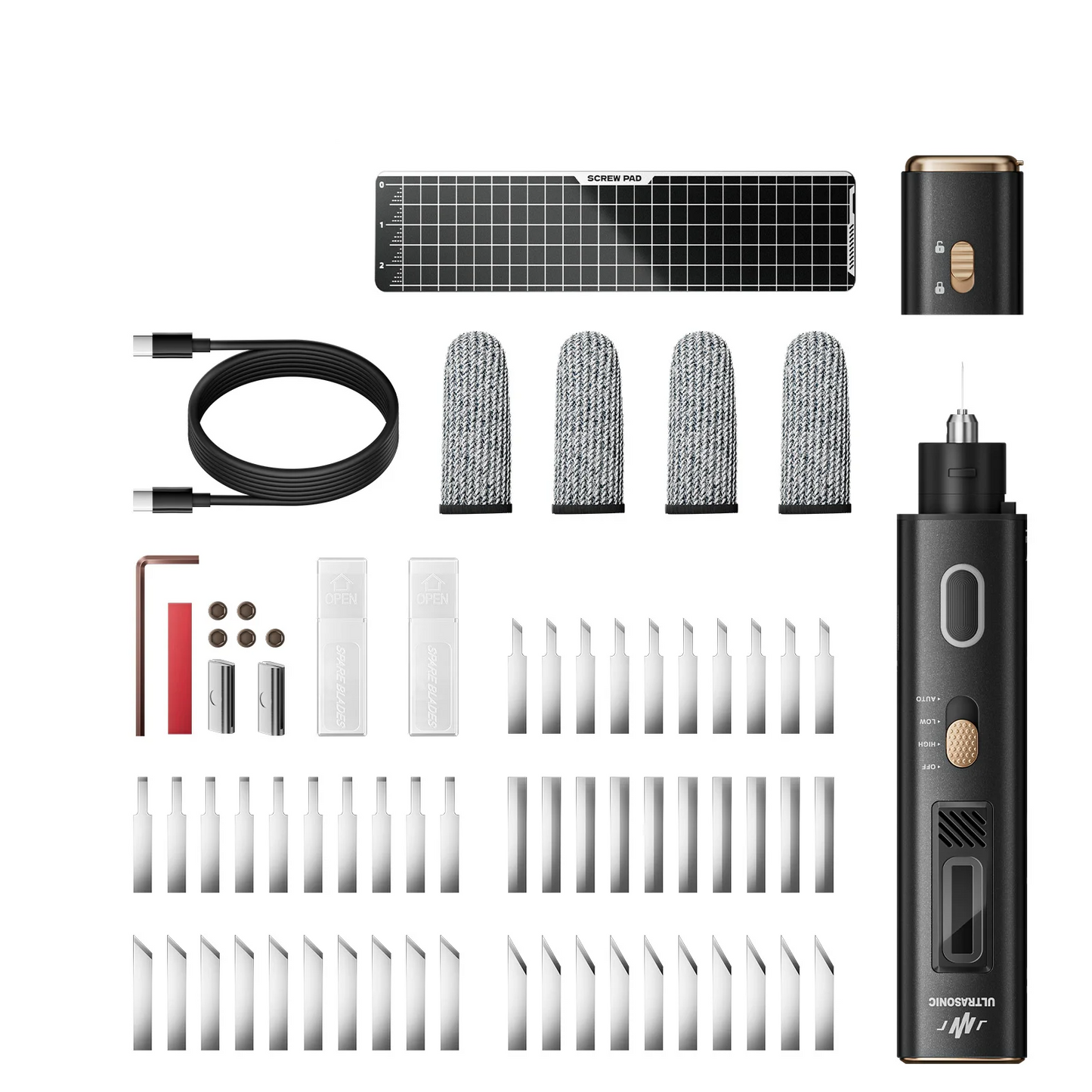 Portable Ultrasonic Cutter Polisher 2-in-1 DIY Industrial Tool
