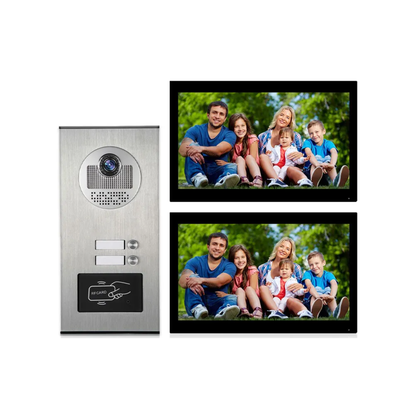 10″ Black Smart Doorbell Intercom with Card & Video