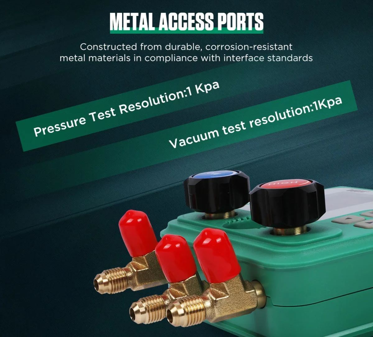 Digital HVAC Pressure Gauge Repair Tool
