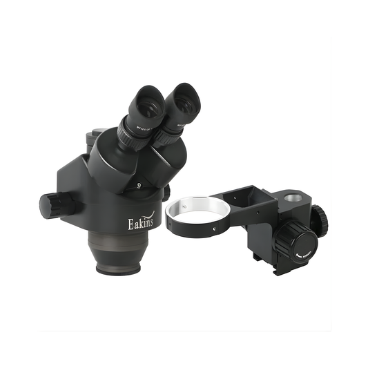 7X-45X Continuous Zoom Trinocular Microscope Head with 25mm Mount