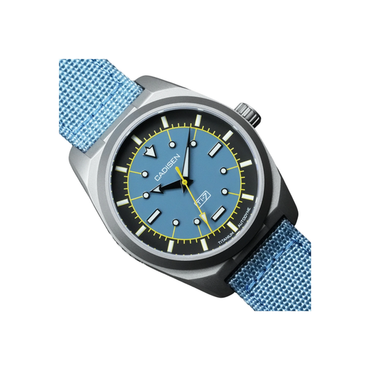 Men’s Automatic Mechanical Watch 8215 Movement Blue