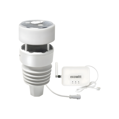 Smart WiFi Weather Station with Solar Sensor and Data Storage