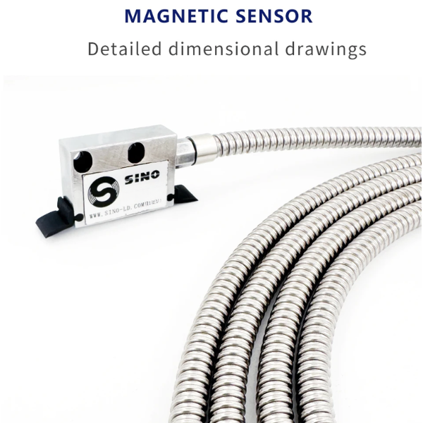 0.001mm Magnetic Linear Scale Sensor 2m Measuring System