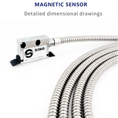 0.001mm Magnetic Linear Scale Sensor 2m Measuring System