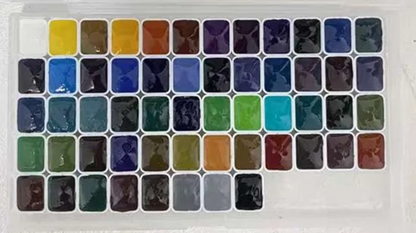 56 Colour Professional Watercolour Paint Set Artist Student