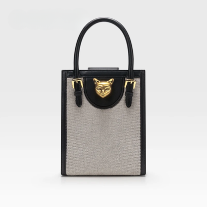 Flaxen Mini Tote Crossbody Shoulder Bag