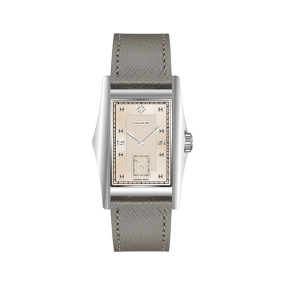 Elegant Champagne Gold Men’s Mechanical Wristwatch