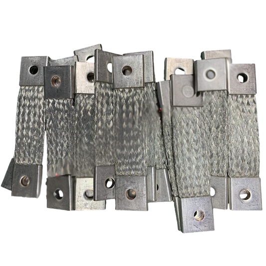 Copper Braided Bus Bar Connector Battery Strap M8 75mm²