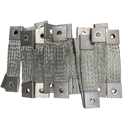 M4 75mm² Copper Braided Busbar Battery Connector Strap