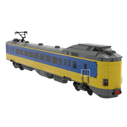 ST1287-1089PCS Educational Train Model Construction Bricks Kids Gift