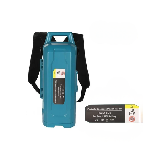 Heavy-Duty Battery Storage Backpack for Bosch 18V Lithium Tools