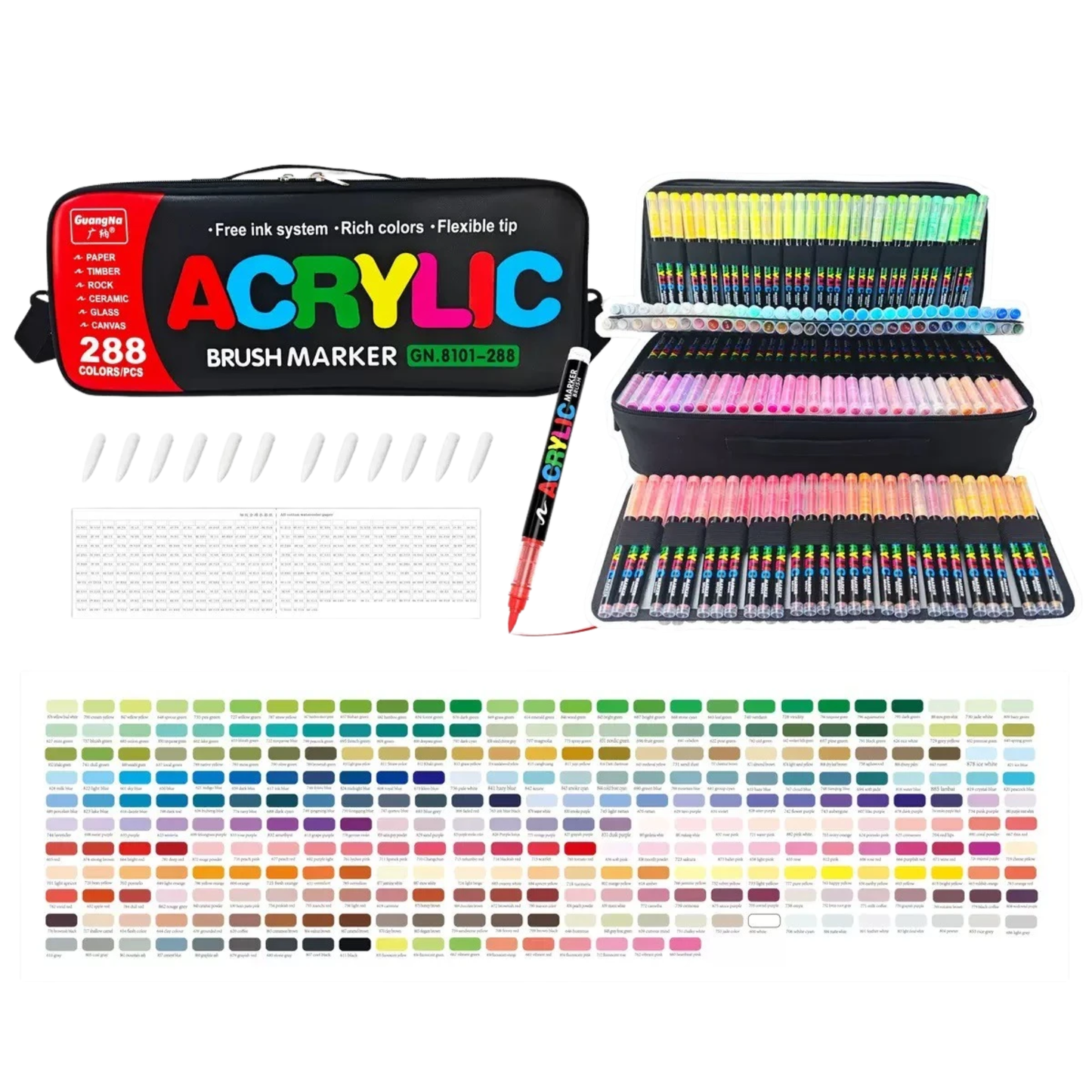 Colors Acrylic Paint Markers for Rock Painting DIY Set