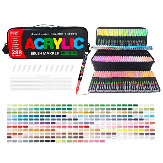Colors Acrylic Paint Markers for Rock Painting DIY Set