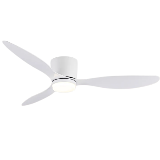 Low Profile Smart Ceiling Fan Light with Remote Nordic Style