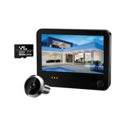 Smart Video Door Camera with 128GB Storage