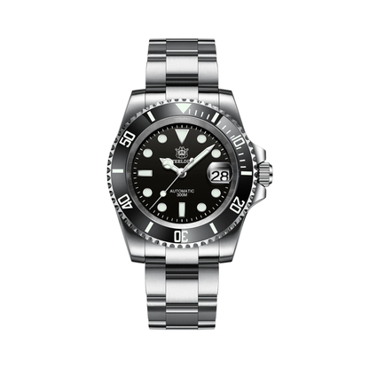 Mechanical Dive Watch with Calendar Magnifier 41mm