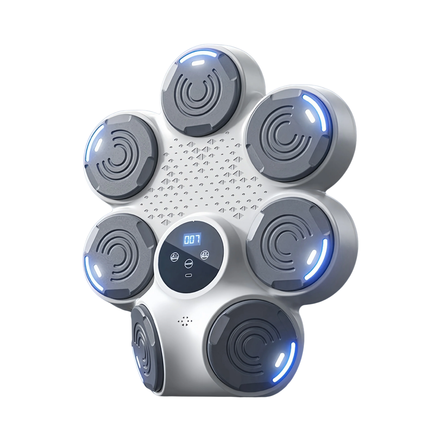 Smart Bluetooth Boxing Trainer with 9 Speeds White