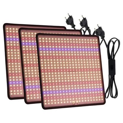 40W Full Spectrum Grow Lights for Indoor Tent Plants 3pcs