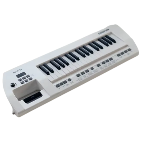 Rechargeable 37-Key Mini Keyboard Piano with Carry Strap