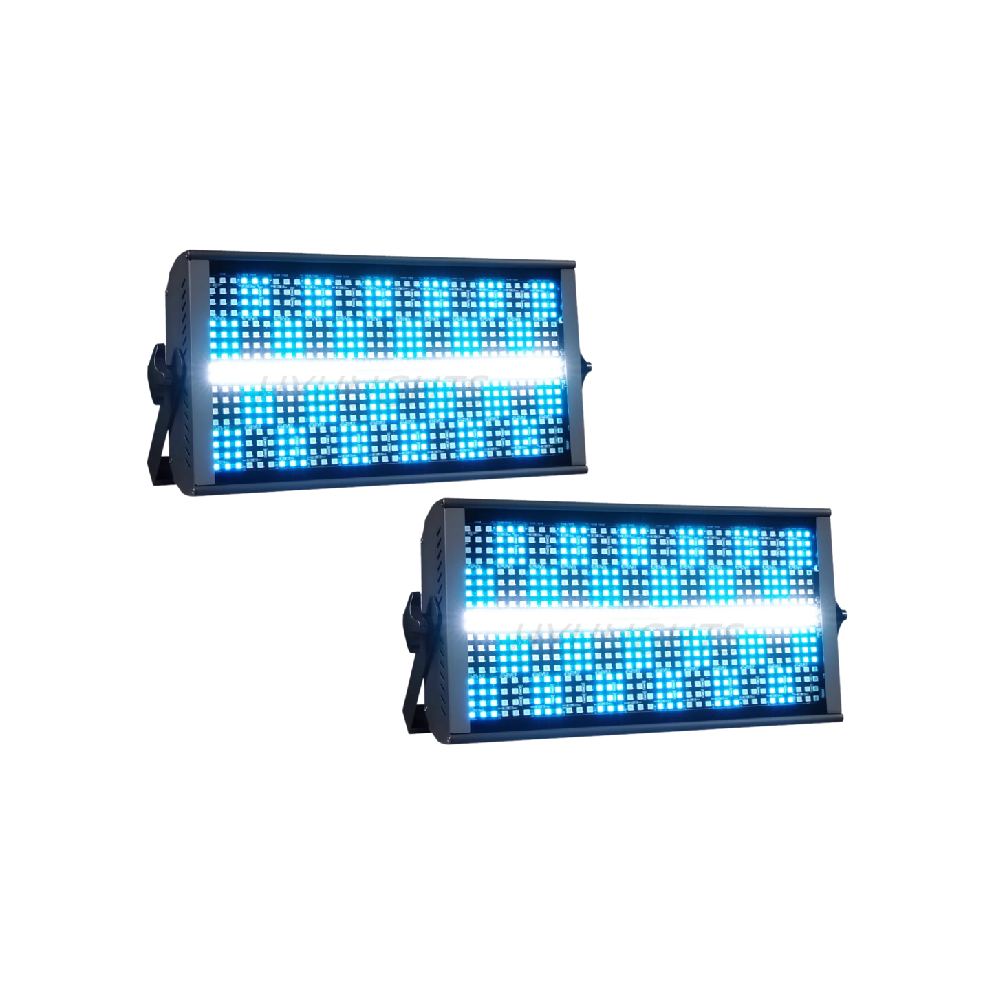 Set of 2 200W LED Wash Bar Lights 4-in-1 RGBW Effect