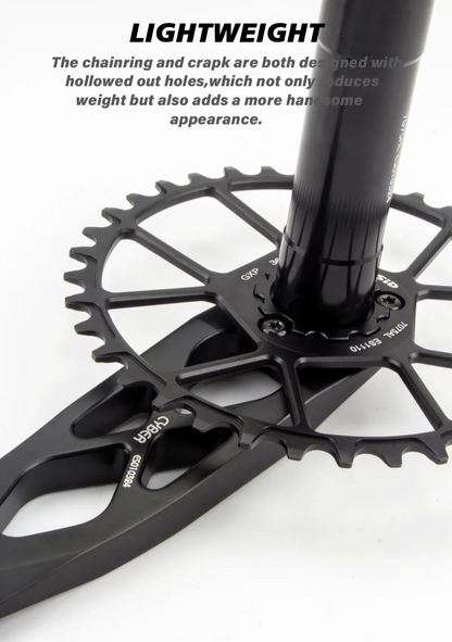 175mm Rainbow MTB Bike Crank Ultralight DUB Axis