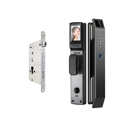 Digital Door Lock with Fingerprint Password and Face Scan