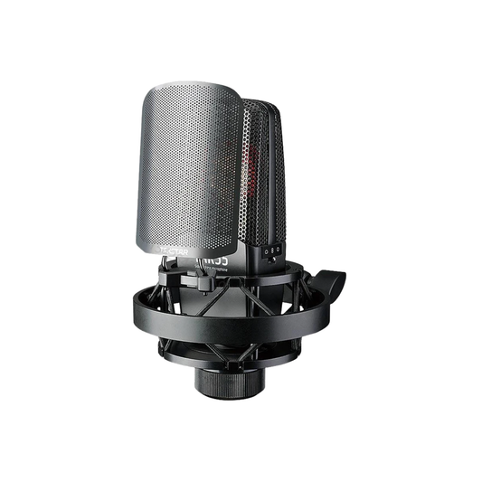 Professional Recording Microphone with Shock Mount and Pop Filter