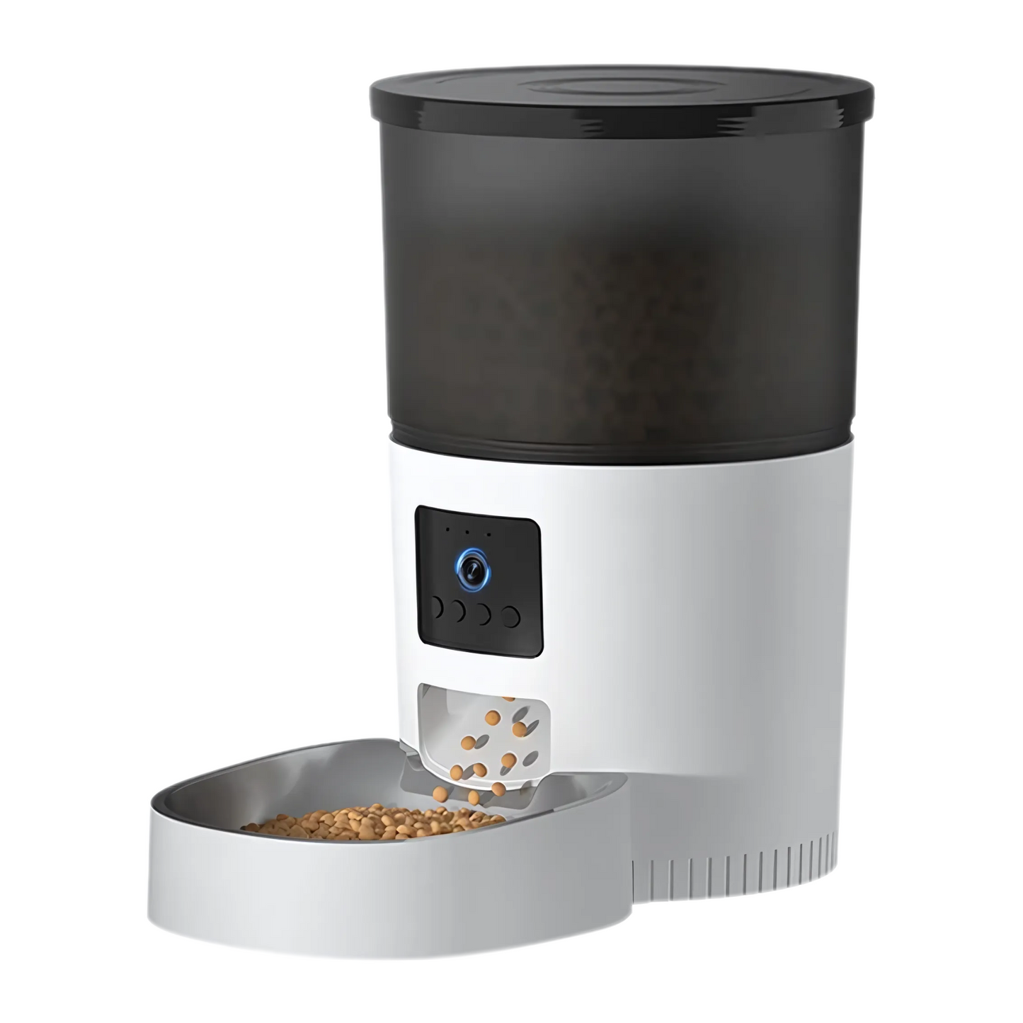 Smart Automatic Pet Feeder with HD Camera & Voice Control