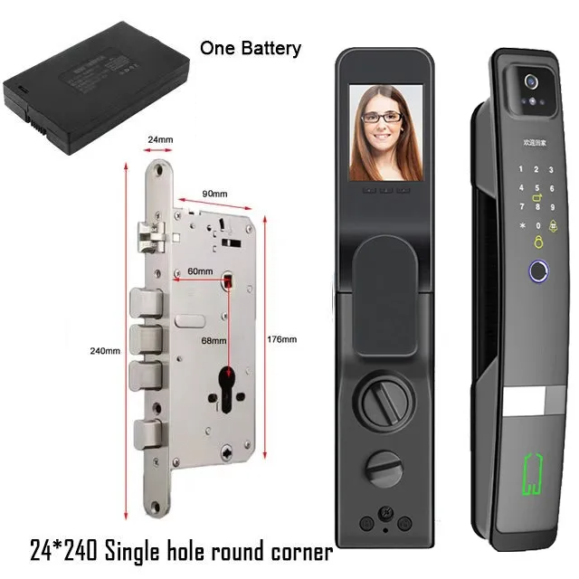 WiFi Keyless Door Lock with 3D Face Recognition