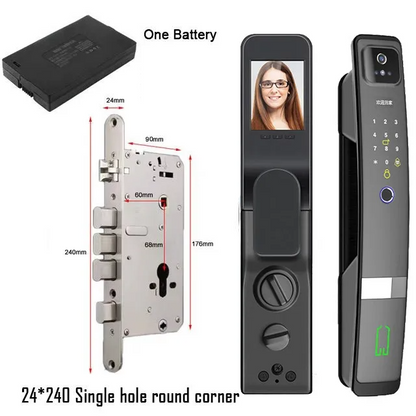 WiFi Keyless Door Lock with 3D Face Recognition