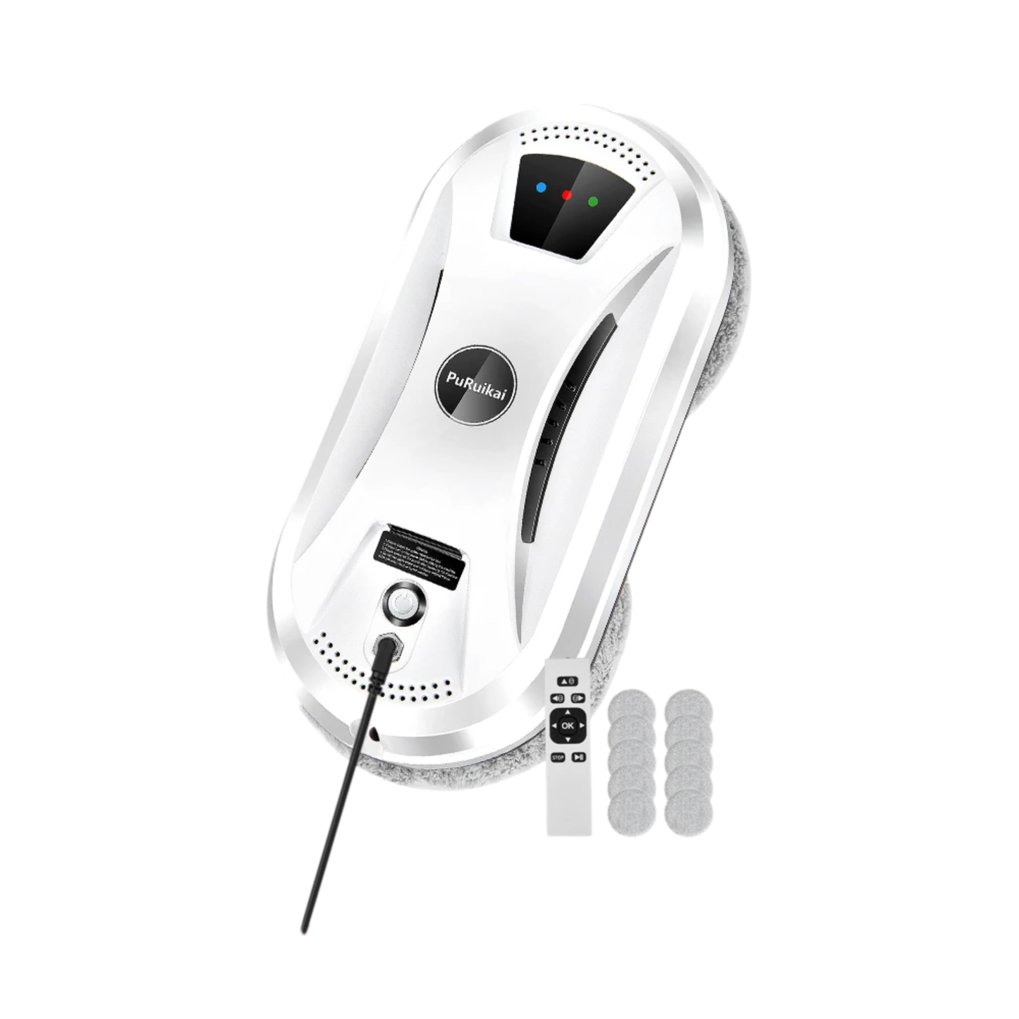 Smart Window Cleaning Robot with High Suction & Remote Control