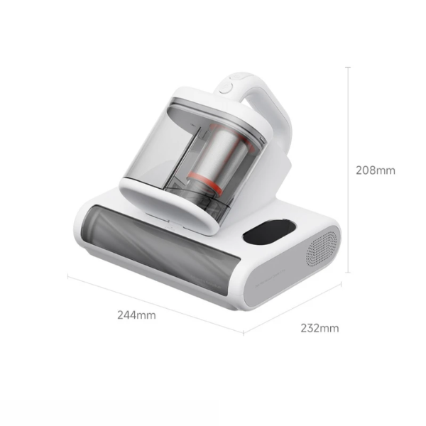Cordless Mite Vacuum Cleaner 17kPa Smart Sensor Double Dust Cup