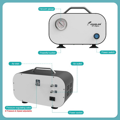 Portable Negative Pressure Vacuum Pump for Lab Filtration