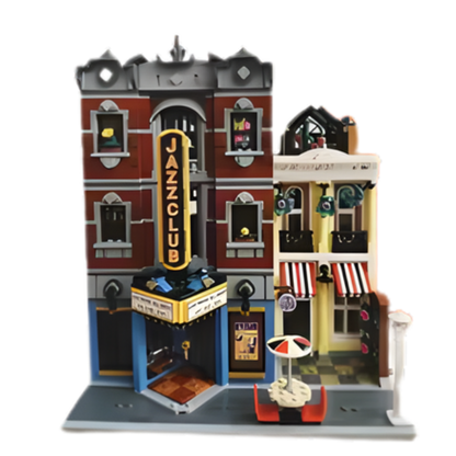 Creative Jazz Club Bricks City Street Model Set